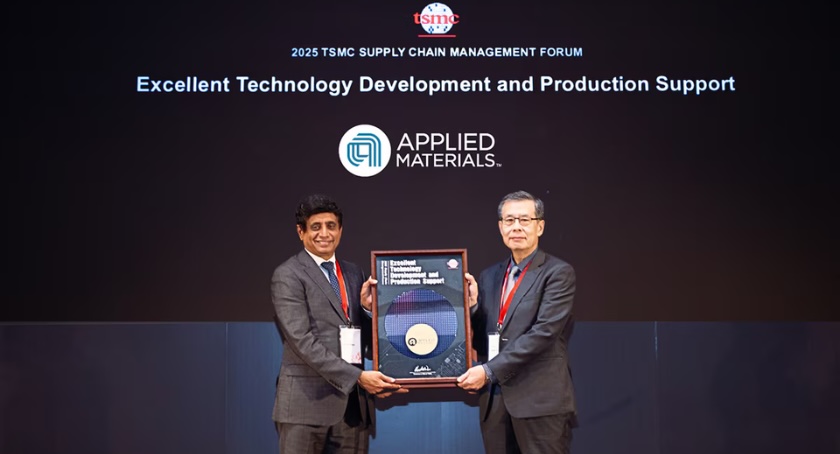 Applied Materials Earns TSMC’s Excellent Performance Awards